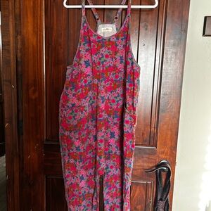 NATURAL LIFE Multicolor Floral Lucy jumpsuit